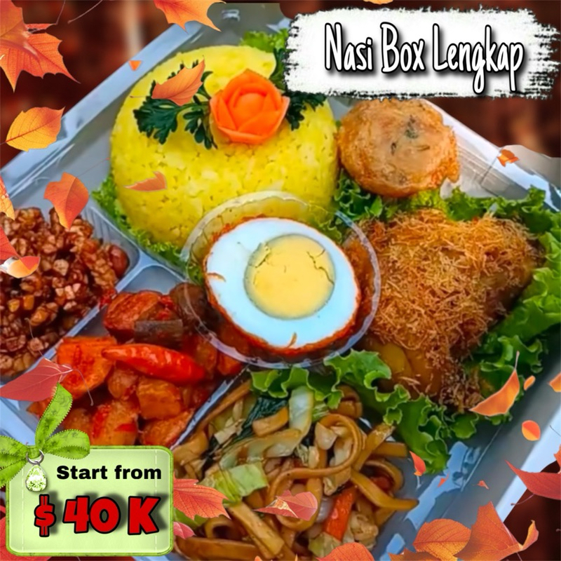 

Nasi Box Lengkap, Catering Mami’s Kitchen cocok buat Syukuran dan acara pesta lainnya.