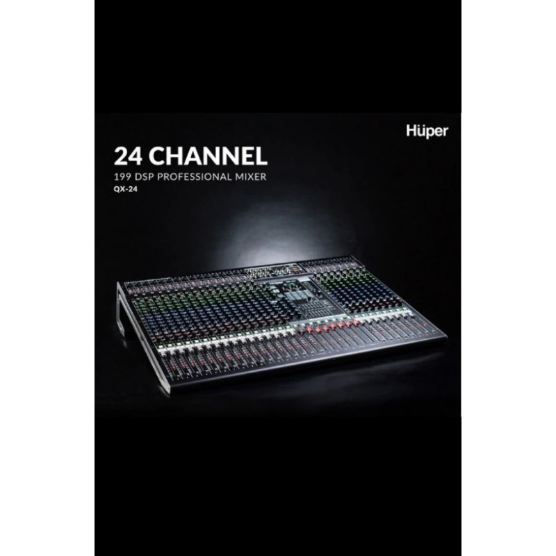 Mixer Audio 24 Channel Huper QX-24 Original