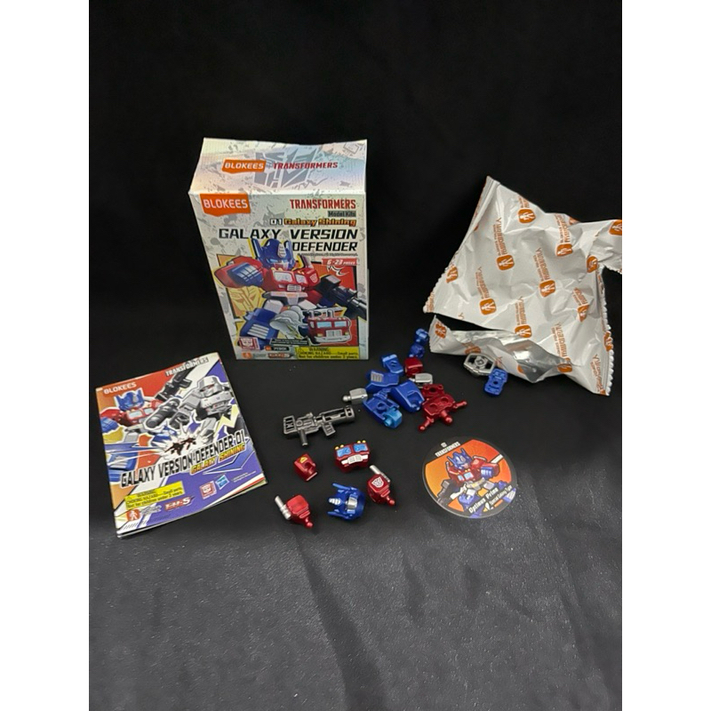 blokis Optimus prime galaxy defender secret