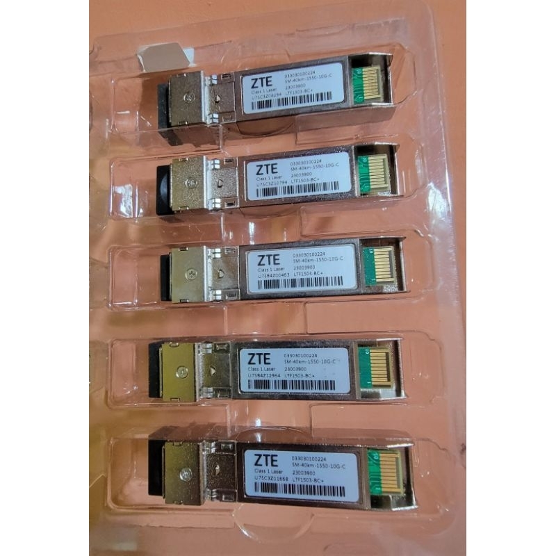 SFP+ ZTE 10G-1550nm-40KM LC DUPLEX DUALCORE