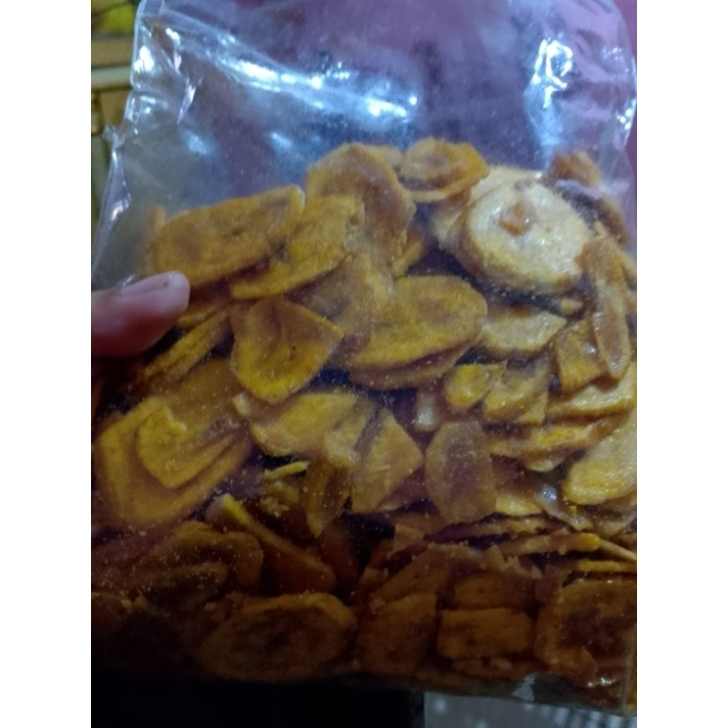 

keripik pisang koin manis gurih 150 gr