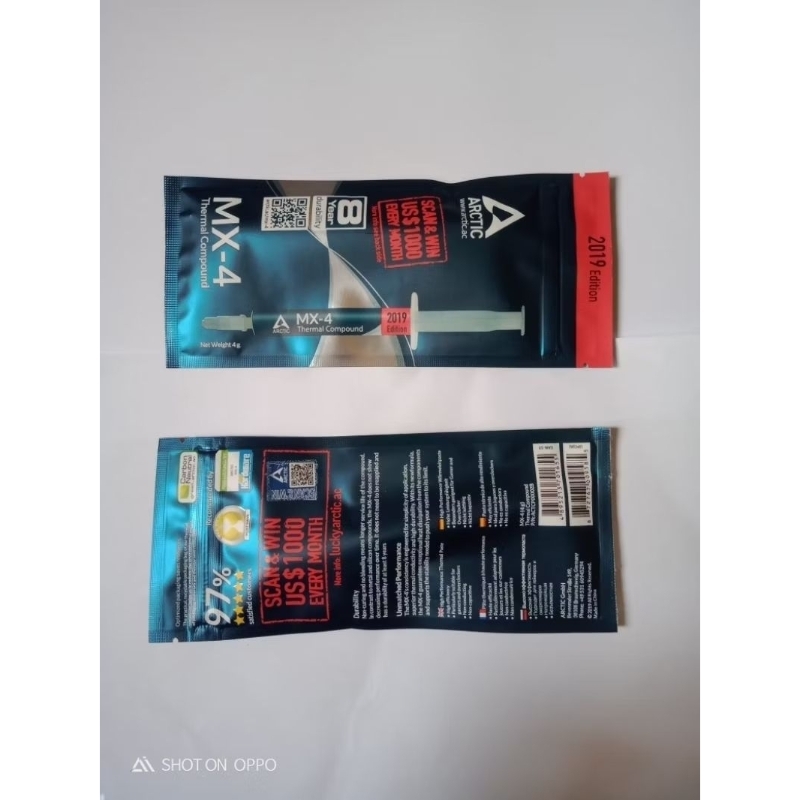 thermal pasta mx 4-4gram/pasta mx 4-4 gram