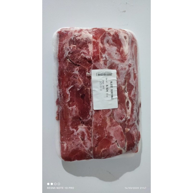 

Daging Slice teriyaki 500gr