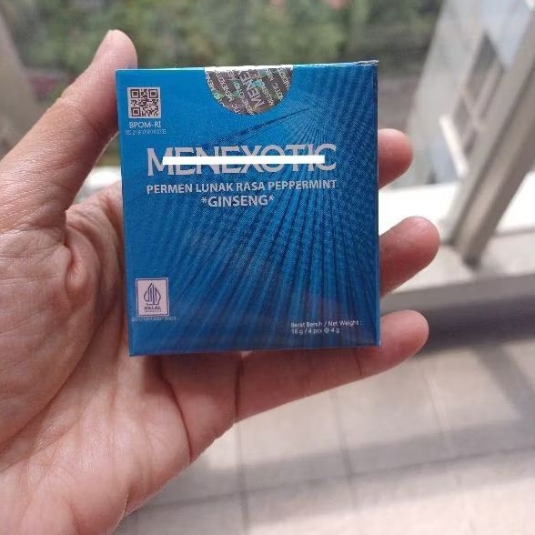 PERMEN PREMIUM MENSE XOTIC | MENEXOTIC | MENS EXOTIC | MENXOTIC CANDY ASLI 1BOX 4PCS PILIHAN TERBAIK