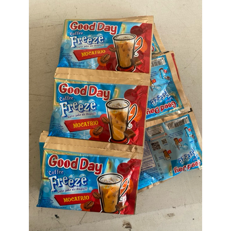 

good day coffee freeze MOCAFRIO RENCENG (10pcs) 30gr