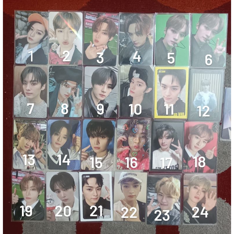 [SALE] Photocard Straykids Leeknow Lino | Official Clearance sale ready ina skz pc
