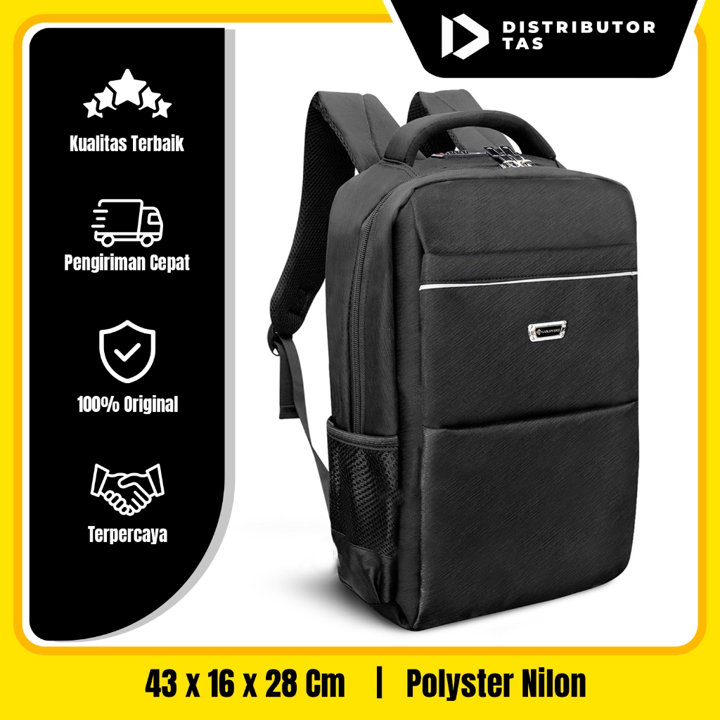 PAMA - RANSEL POLO GOLDVERS ORIGINAL / RANSEL POLO ROAD RANSEL IMPORT TAS PRIA WANITA TAS LABTOP