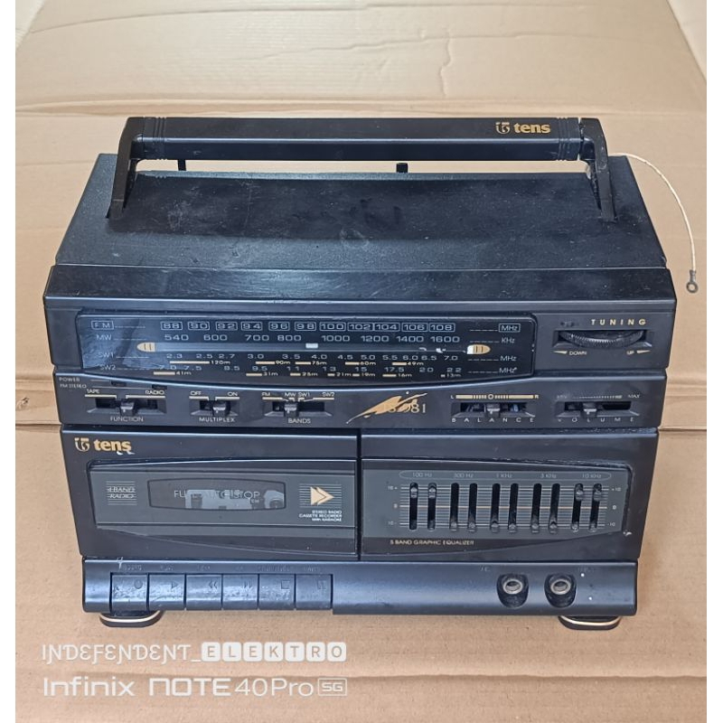 Radio compo Tens   mini compo Tens    radio Tens    radio kaset tens