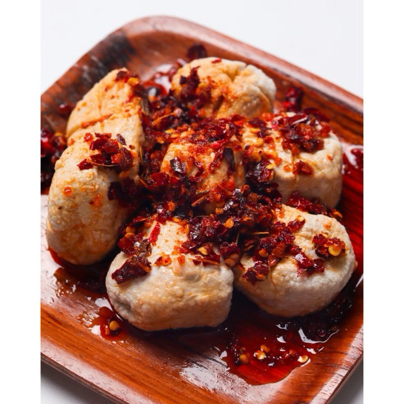 

BASRENG CHILI OIL ISI 5 BASRENG BASAH CHILI OIL BY ZEEZEE SNACK (BASRENG + CHILI OIL)