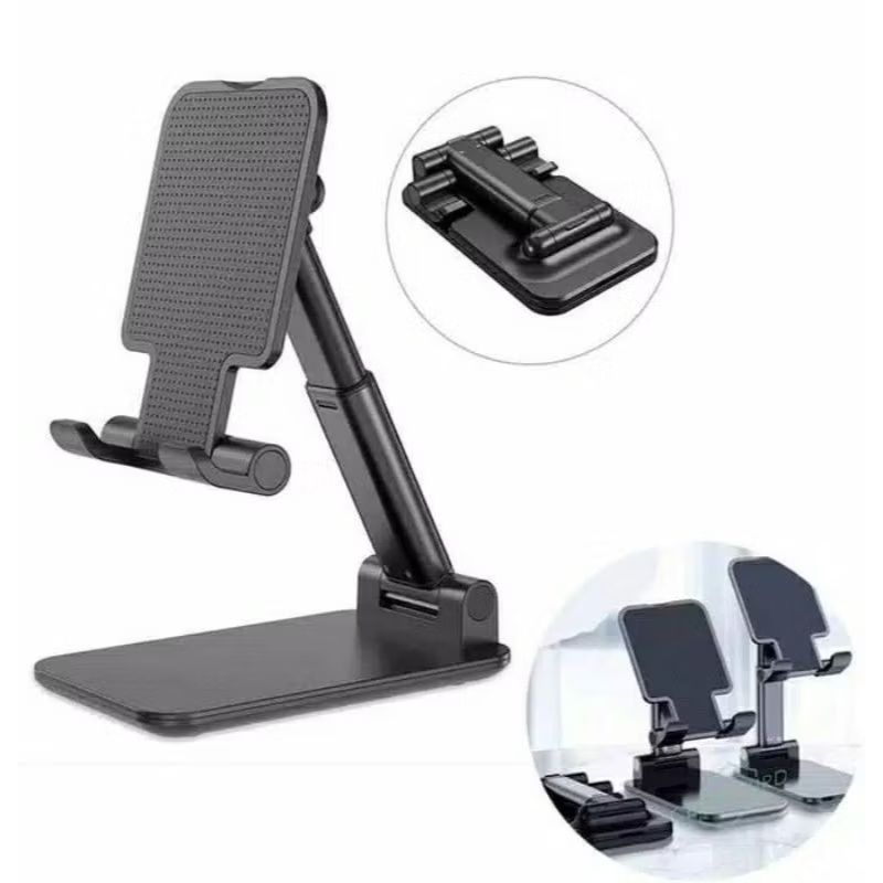 holder folding desktop support/holder HD23/dudukan hp folding