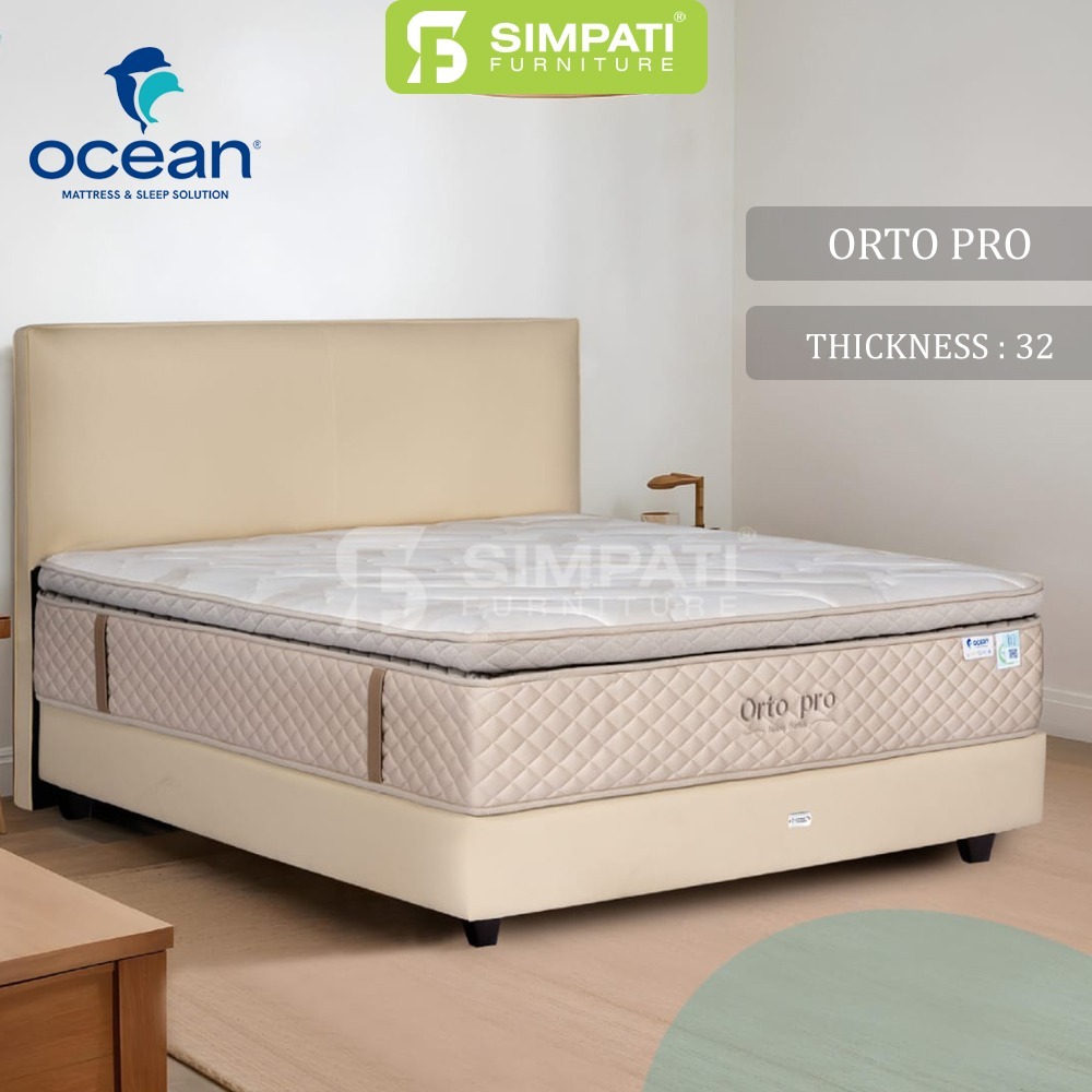 SET SPRINGBED Ocean Springbed-Kasur Ortho Pro Orthopedic