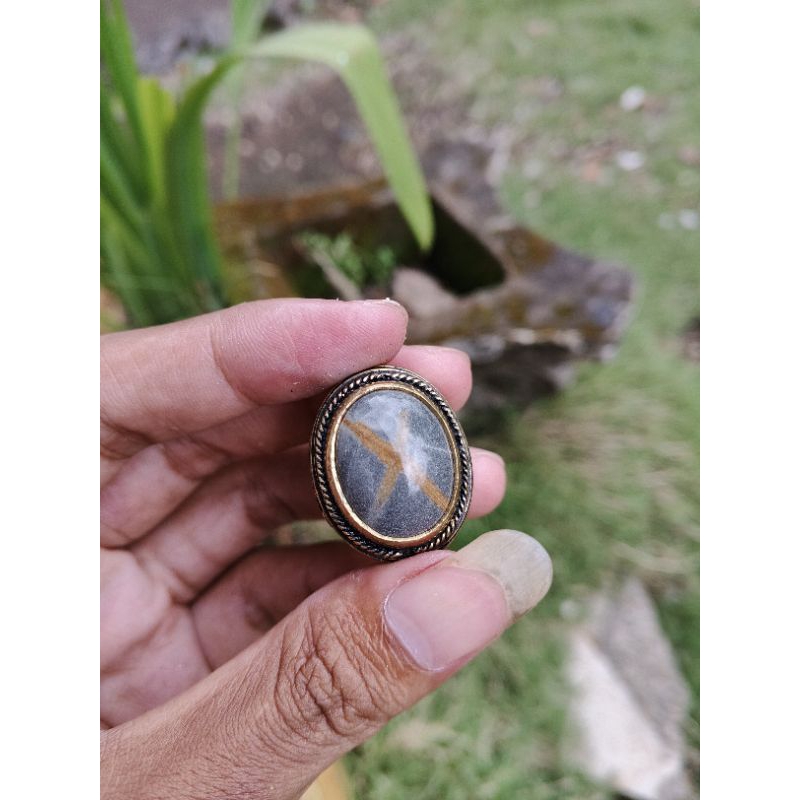 tapak jalak Srigunting natural batu alam