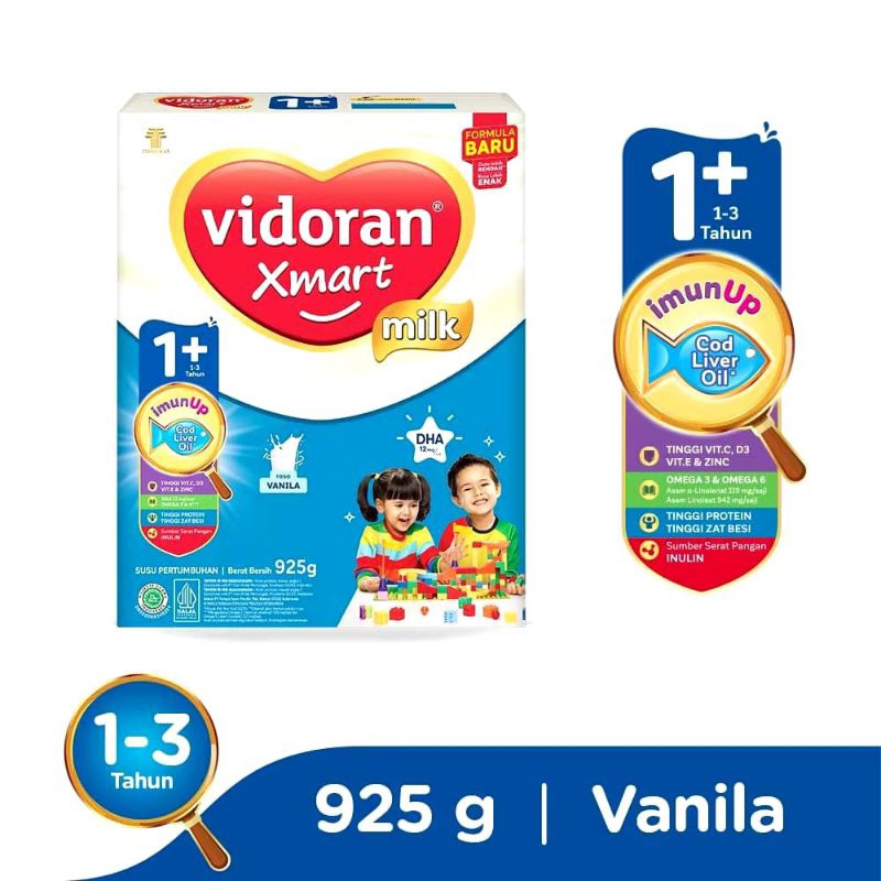 

VIDORAN XMART 1+ SUSU PERTUMBUHAN ANAK 1-3TH (VANILLA)