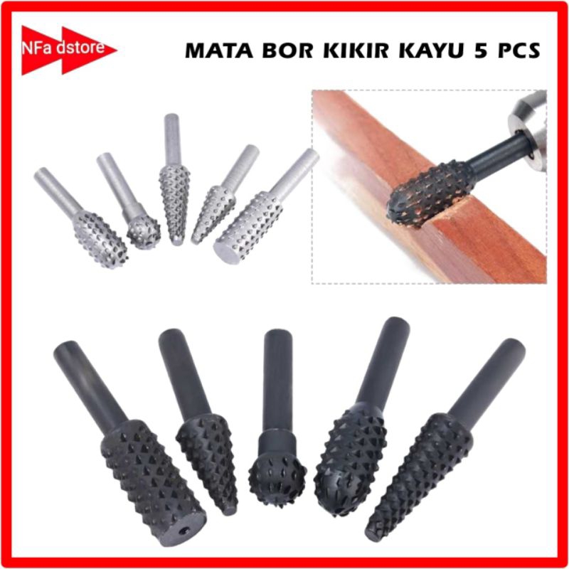 Mata Cuner Kikir Kayu Grafir Tuner Tunner As Gerinda Mini Bor