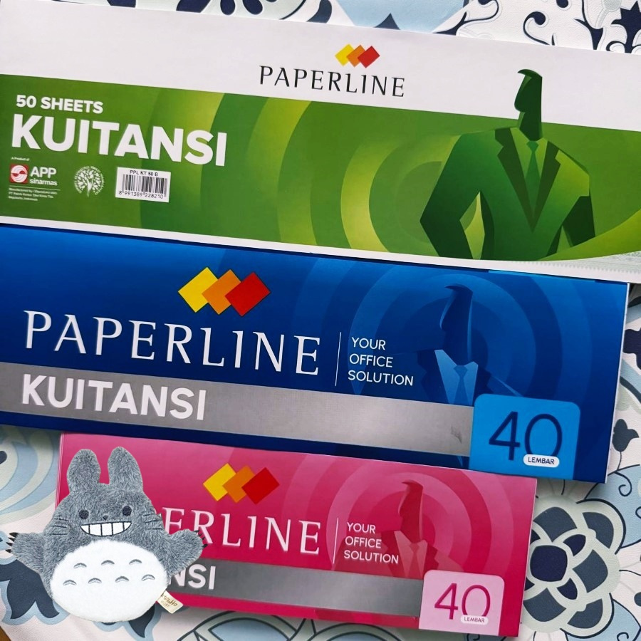 

1 PCS] PAPERLINE KUITANSI 40M 40T 50B KWITANSI
