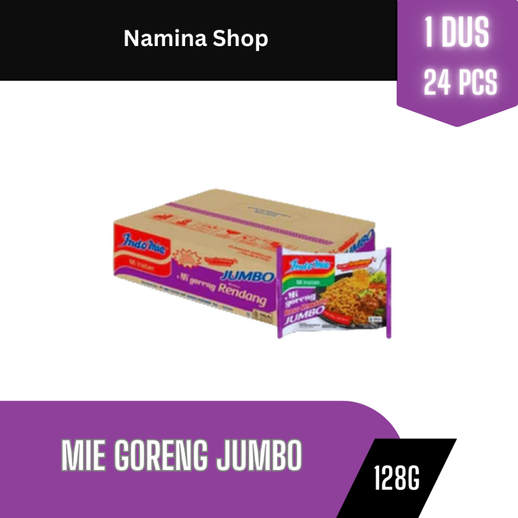 

INDOMIE GORENG RENDANG JUMBOO 120G - 1 DUS - BANDUNG