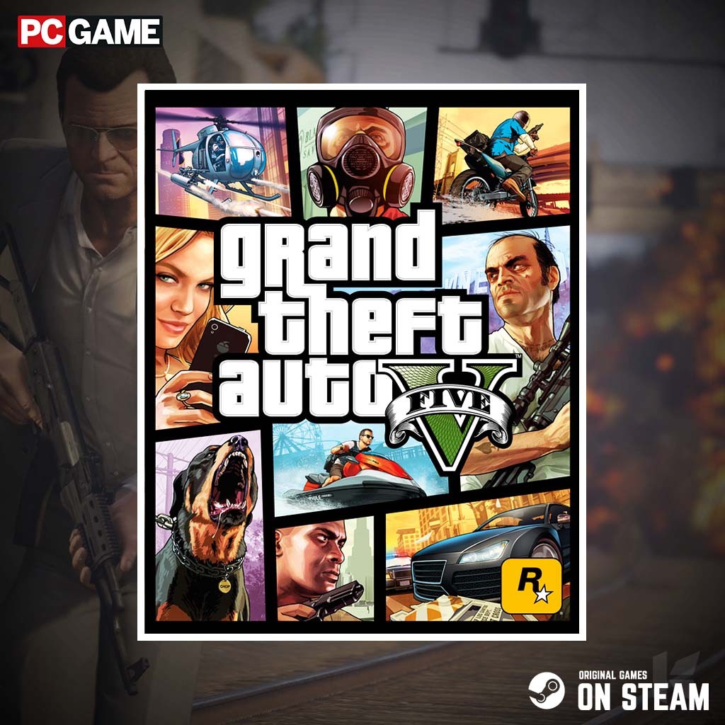 GRAND THEFT AUTO V - GTA 5 - PC GAME ORIGINAL STEAM