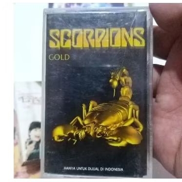 kaset pita Scorpions gold the ultimate collection