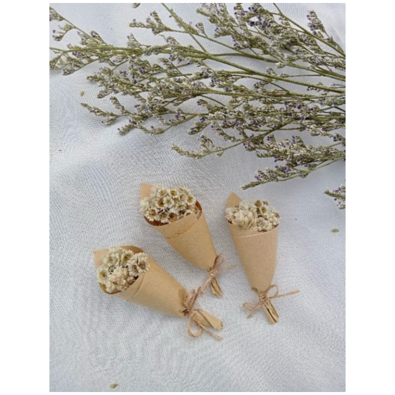 Grosir Mini Buket Bunga Edelweis Abadi