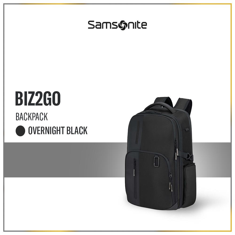 Samsonite Biz2Go Backpack 17.3" Exp - Overnight Black