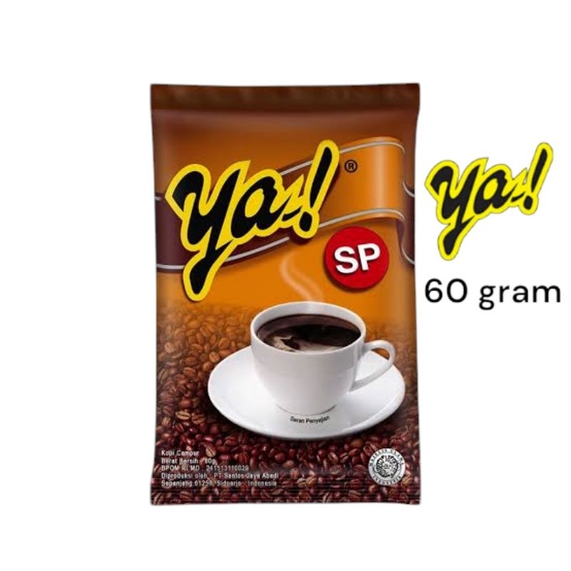 

KOPI BUBUK YA SP 60gr termurah