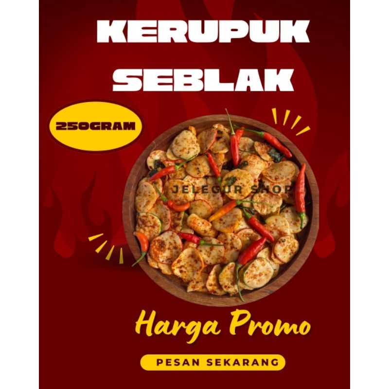 

Kerupuk Seblak 250gram