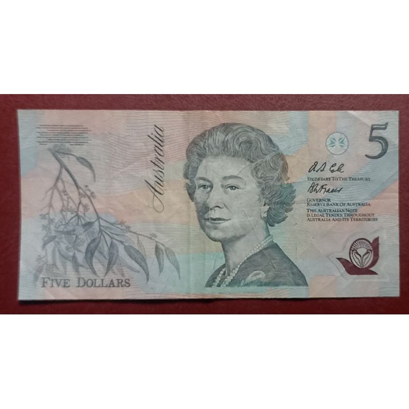 UANG AUSTRALIA POLYMER 5 DOLLARS
