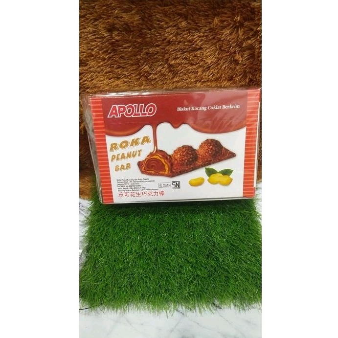 

Apollo Roka Peanut Bar ( isi 24) halal