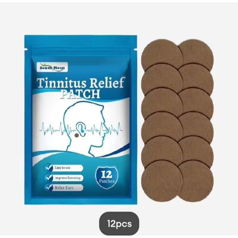Koyo Telinga Berdengung 12 Pcs Tinnitus Relief Patch South Moon Terlaris