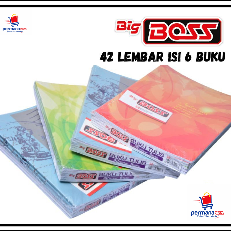 

Buku Tulis Bigboss 42 Lembar ( PACK )