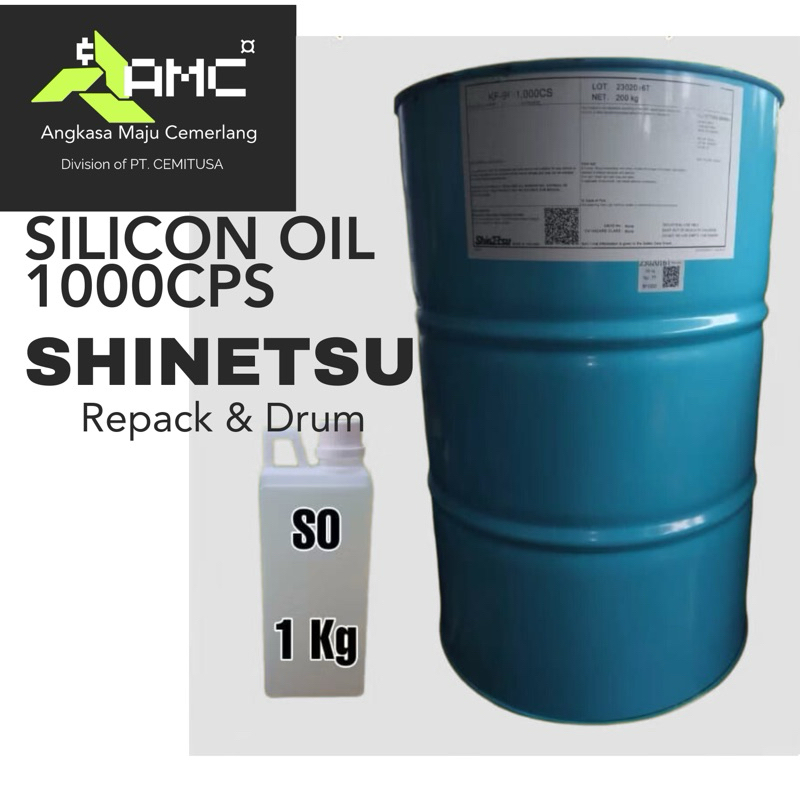 Silicon Oil Shinetsu 1000cps/AMC Silicon Oil Shinetsu 1000cps/Silicon Oil 1 liter