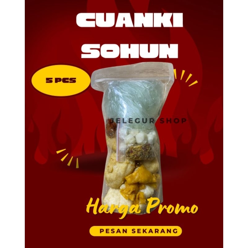 

Cuanki Sohun instan 5 pcs