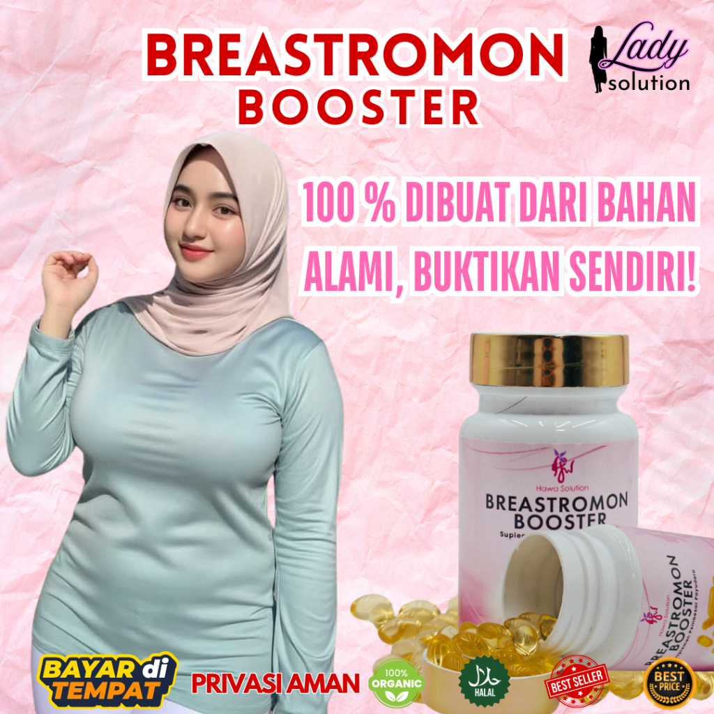 suplemen pembesar payudara breastromon booster
