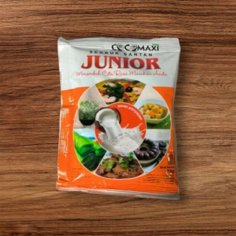 

Santan Bubuk Junior 25gr 1 renceng