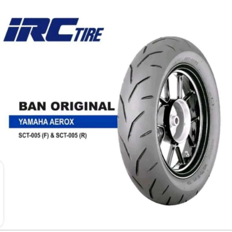 Aerox Ban depan IRC 110/80-14 tubeless. 110 80 14