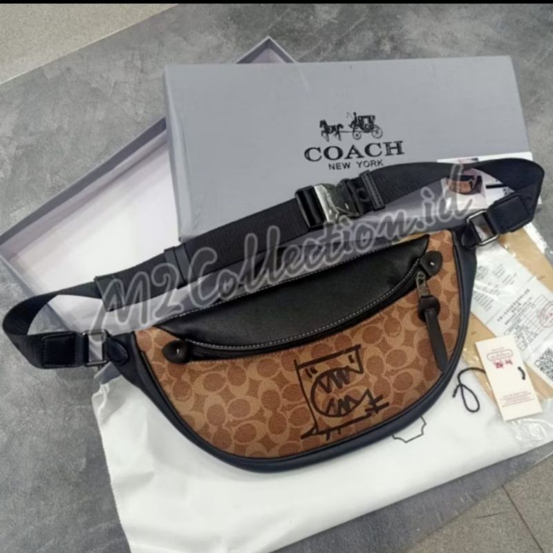Waistbag Coach Revington Monster Belt Bag Premium Quality