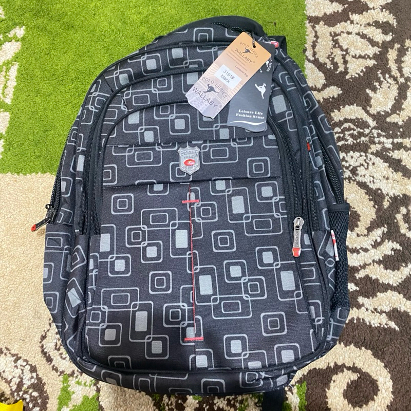 Tas sekolah Polo Wallaby (3191# Black)