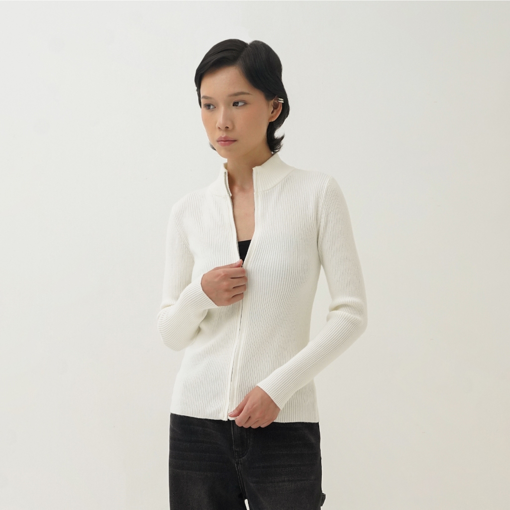 CELCIUS WOMAN Knitt Jacket I31000285C Putih