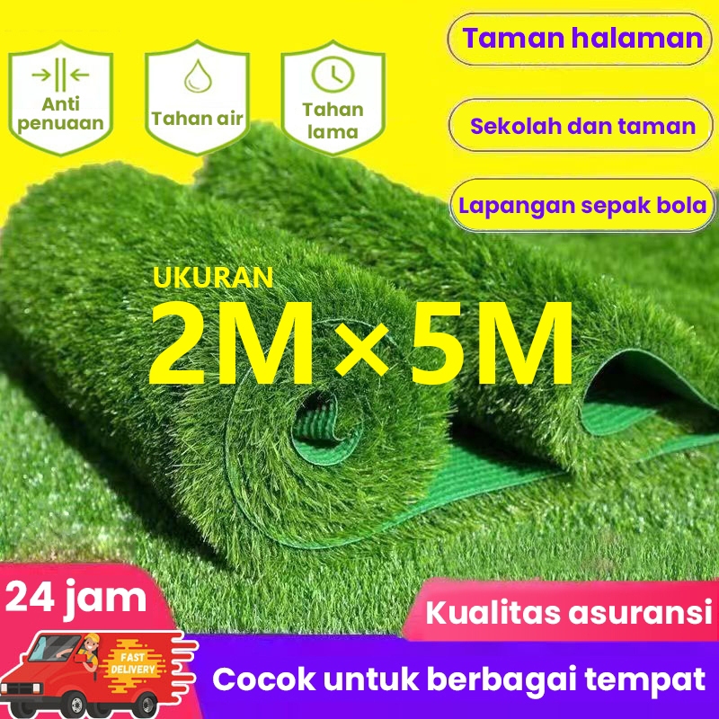 2m*5m RUMPUT SINTETIS SWISS UKURAN / RUMPUT SINTETIS SWISS UKURAN
