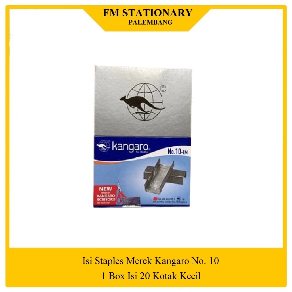 

ISI STAPLES KANGARO NO 10/ 1 PACK