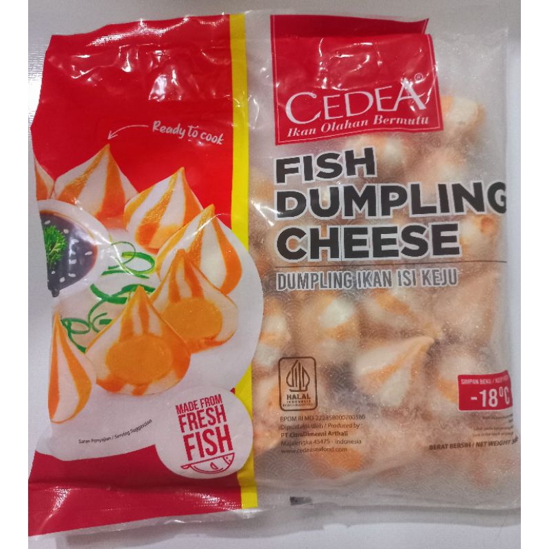 

CEDEA Fish Dumpling Cheese 500gr