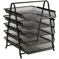 

Esco Dokumen Basket Tray DT-555/Tempat Dokumen 5 Tiers Jaring