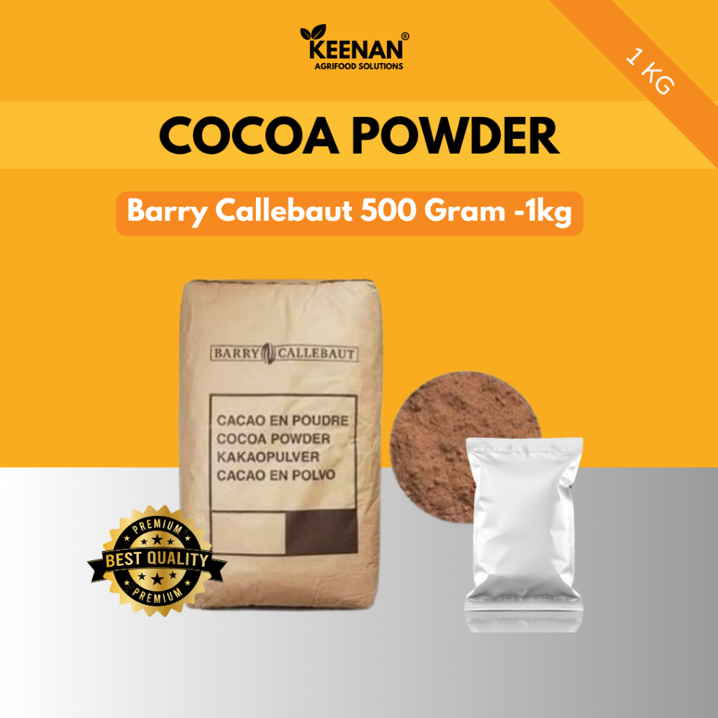 

COCOA POWDER BARRY CALLEBAUT 500gr-1Kg Original