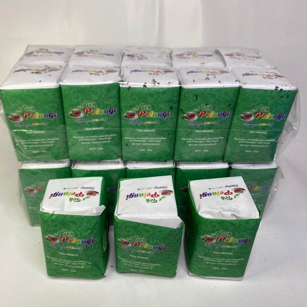 

TEH PELANGI HIJAU 1 SLOP ISI 10 @35GR | TEH WANGI | TEH JUMBO | SEPET KENTAL WANGI I TEH MURAH