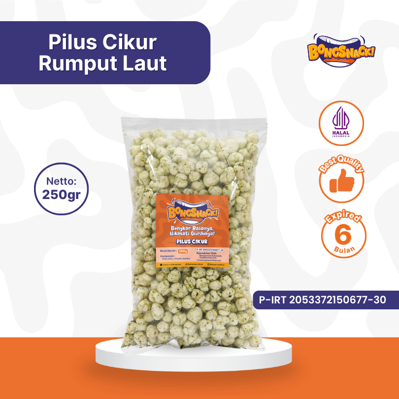 

Nycyta Home Bongsnack Cemilan Pilus Cikur- Isi 250Gr Varian Rasa Cemilan Enak Pilus Cikur