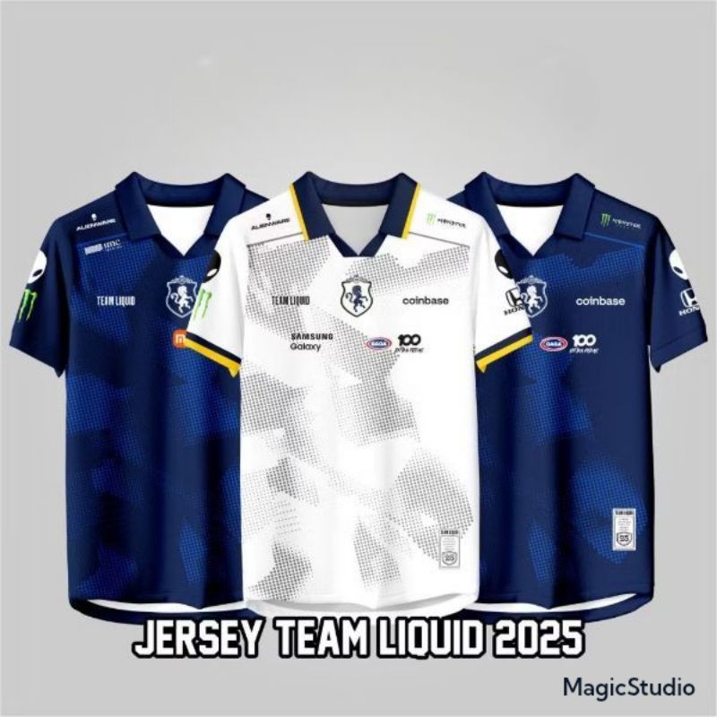 Jersey Team Liquid ID Team Liquid PH Baju Kaos Gem Terbaru 2025