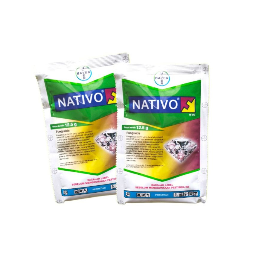 Fungisida Kontak Sistemik NATIVO 75WG - Bahan Aktif: Trifloksistrobin 25% + Tebukonazol 50%
