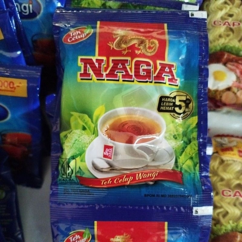 

Teh Celup Naga isi 6 Sachet, Teh Celup Wangi