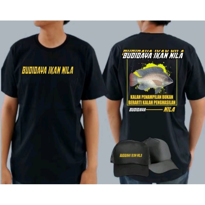 KAOS TEMA BUDIDAYA IKAN NILA