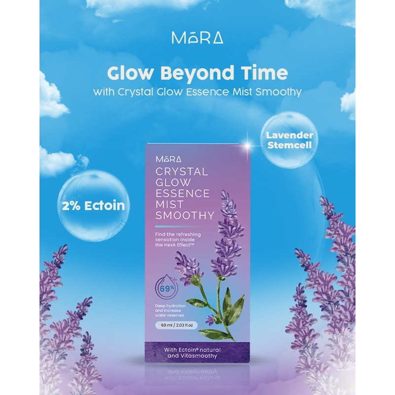 Mera Crystal Glow Essence Mist Smoothy 1 botol